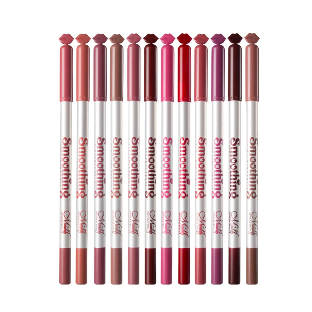 Подводка для глаз 12 цветов водонепроницаемая подводка Косметическая Черная