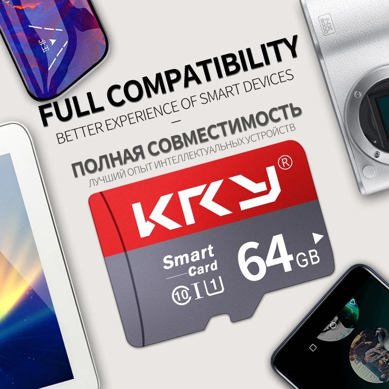 KRY карта памяти 32 ГБ 16 ГБ 8 ГБ 128 Гб 64 Гб Microsd карта C10 Micro TF SD карта 8 16 32 64 128 ГБ картао де Мемория карта адаптер