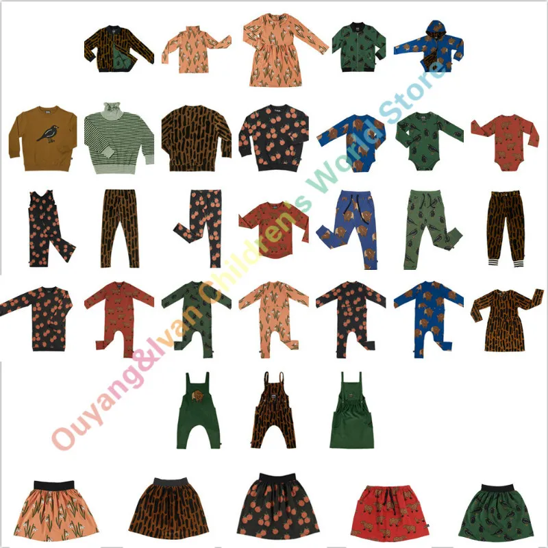 Наряды Carli для девочек на День Благодарения одежда маленьких первого Рождества