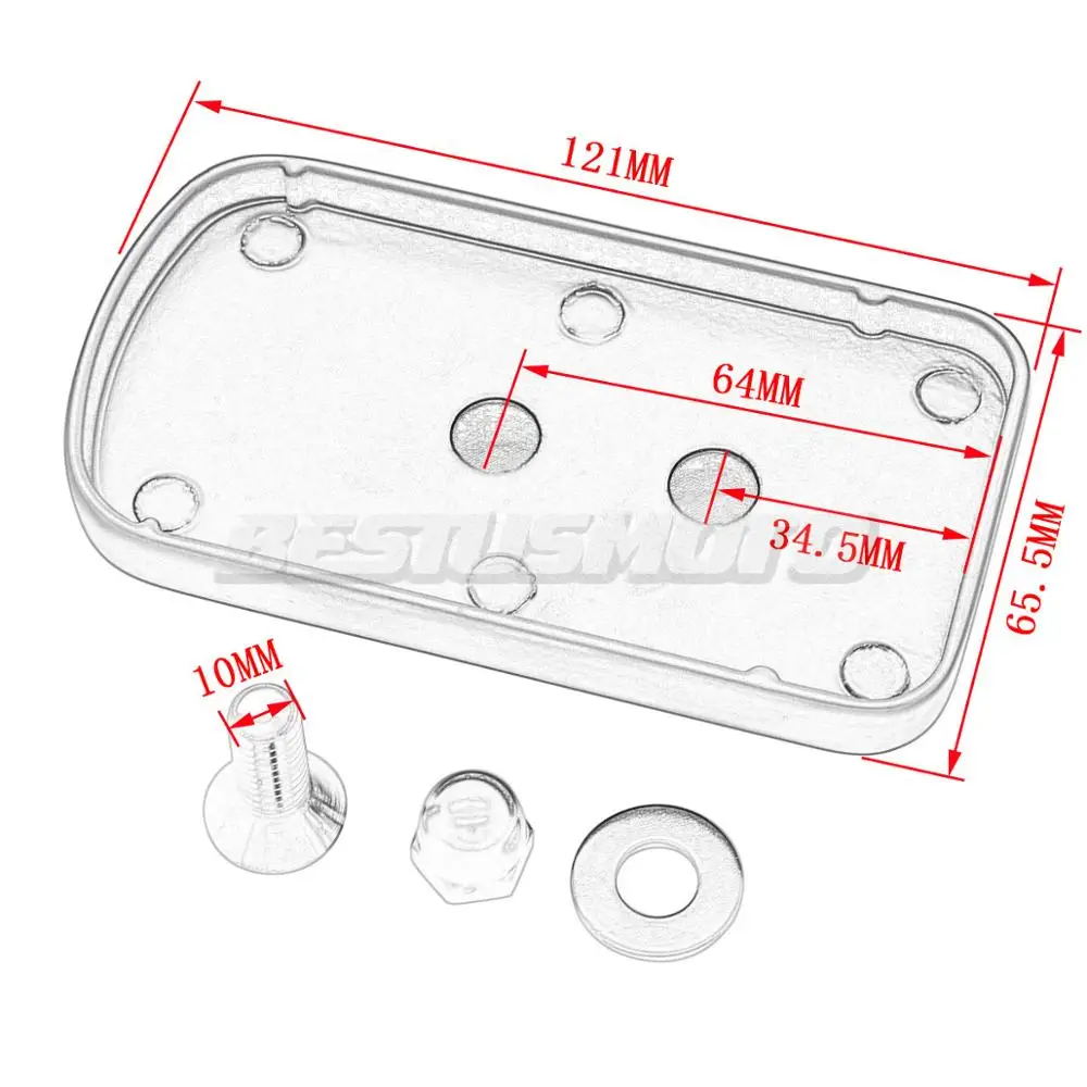 Накладка на педаль тормоза мотоцикла резиновая накладка для Kawasaki Vulcan 900 1500 1600 Classic