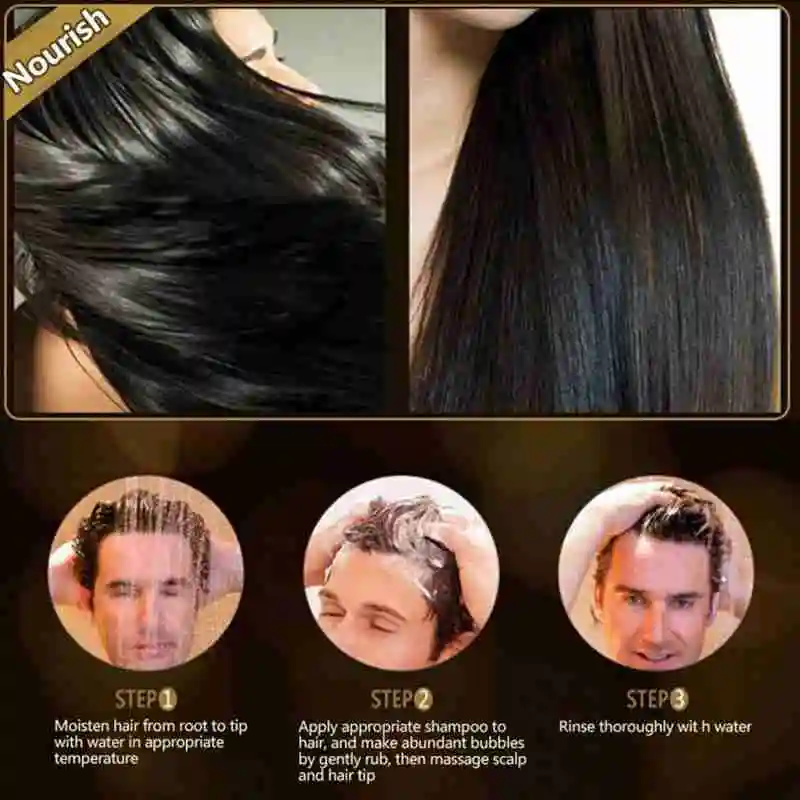 Шампунь для окрашивания волос Polygonum 100 мл затемнение натуральная быстрая краска