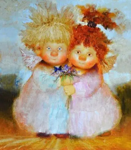 RF1911-2 ZOOYA Алмазная картина ангел, алмазная вышивка полный пакет 5D DIY Алмазная мозаика наборы декора 3D Стразы рукоделие подарок RF1911 - Цвет: RF1911-2