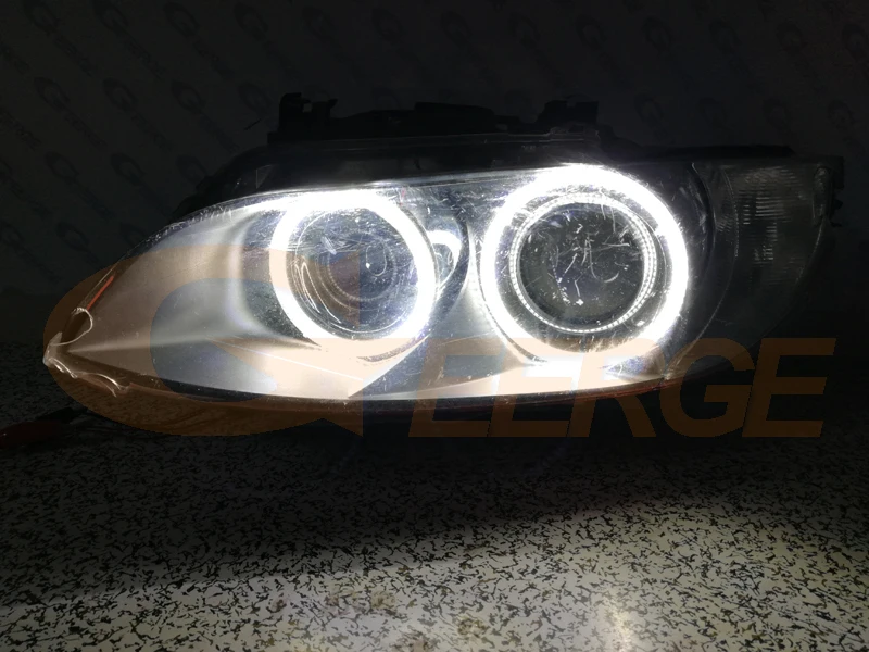 Для BMW 3 серии E90 E91 E92 E93 M3 Coupe cabriolet xenon HD ультра яркий SMD светодиодный ангельские