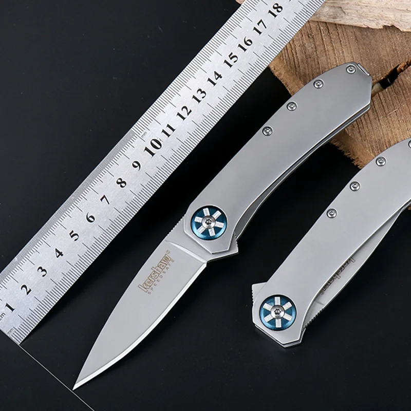 

Mini Kershaw High Hardness Folding Pocket Knife Camping Tactics Outdoor Knives Survival Self Defense EDC Tool DJ76