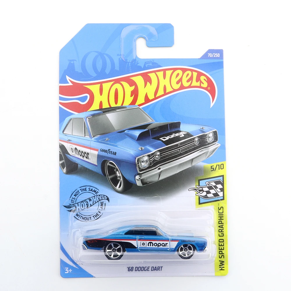 2020-70 2022-63 оригинальные горячие колеса Мини Сплав купе 68 DODGE Дротика 1/64 металл
