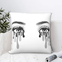 kylie jenner eyes square pillowcase cushion cover creative home decorative home nordic 4545cm