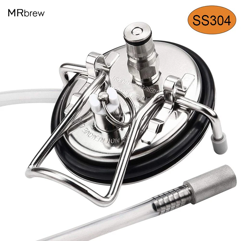 Крышка кега для карбонизации крышка из нержавеющей стали с 2 микронами