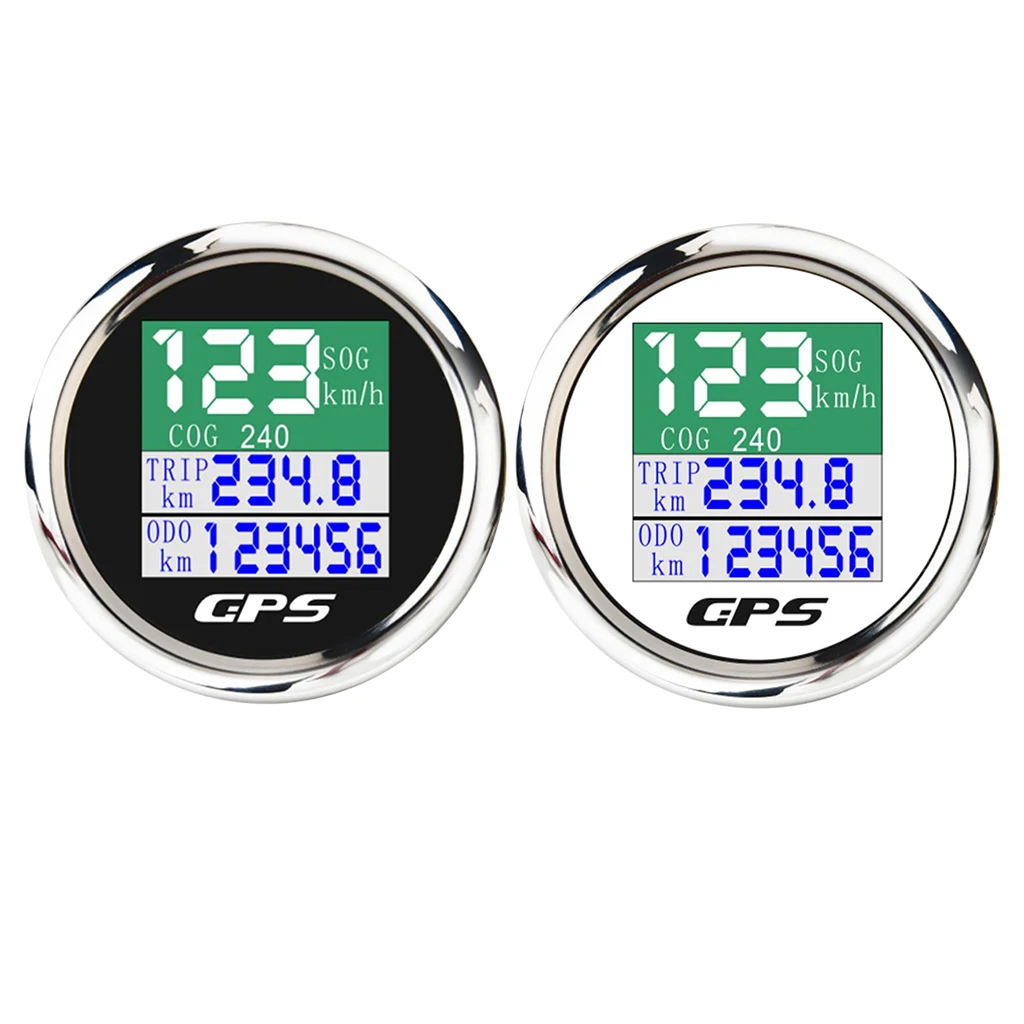 

TFT GPS 52 mm 12V Car RPM 10000K Tachometer Meter Gauge TFT Screen