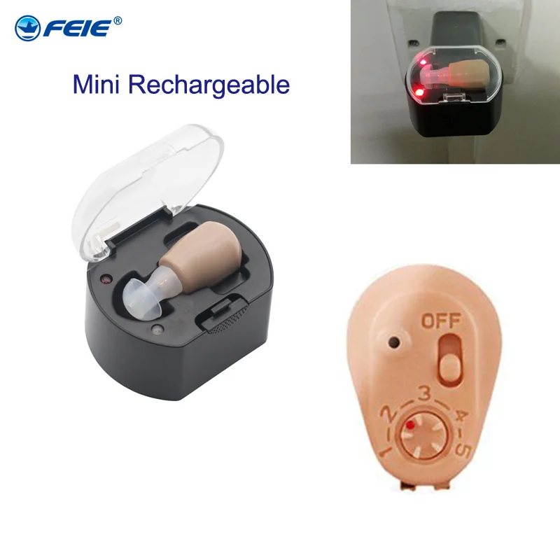 

USB слуховой аппарат Перезаряжаемые усилитель голоса мини невидимый наушники усилитель звука для ухода за пожилыми людьми устройство для гл...