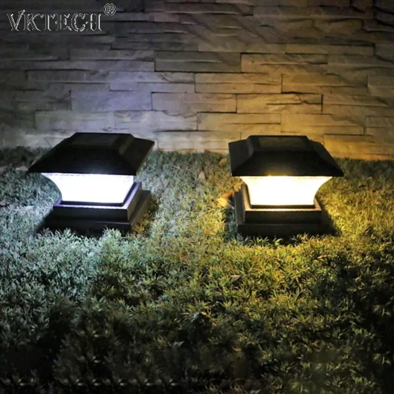 Светодиодный светильник на солнечной энергии наружный садовый забор освещение