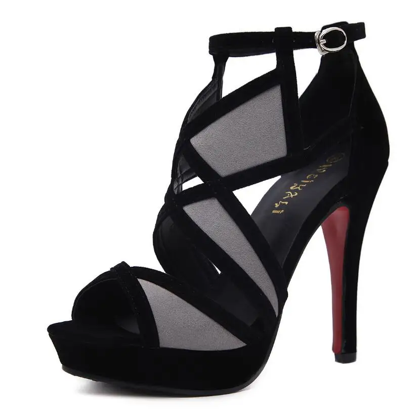 2020 летние новые с открытым носком Пикантные женские босоножки Женская обувь на