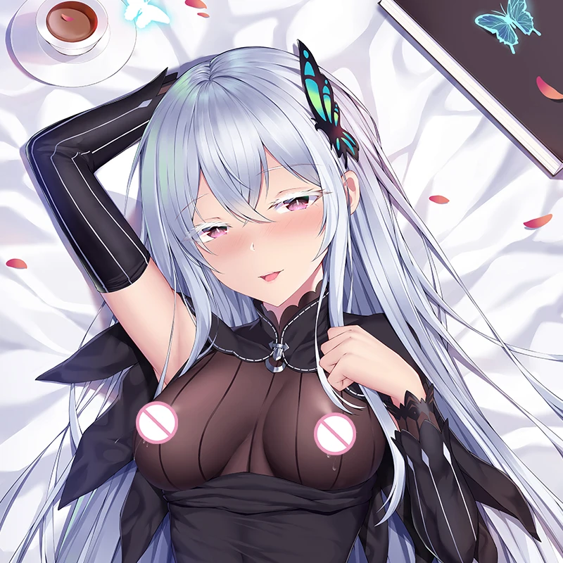 Cirno's Store re zero kara hajimeru isekai seikatsu, funda de almohada RE0, funda de almohada corporal echidna (re:zero) Dakimakura-3