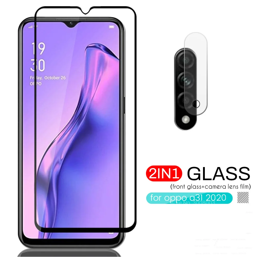 

opo a31 glasses camera lens protective glass for oppo a31 a 31 2020 31a oppoa31 2020 6.5'' cellphone screen protector film cover