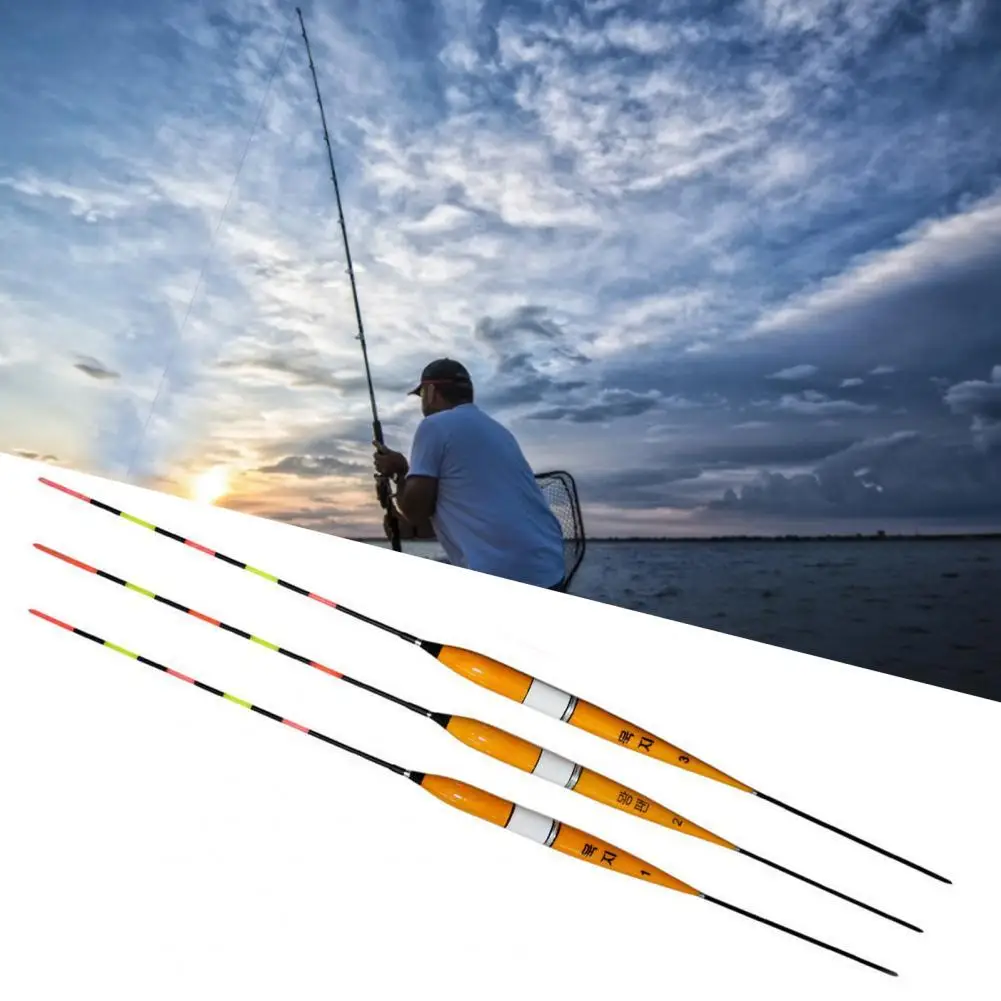 

Fishing Float Luminous Electronic Balsa Wood Fish Buoy Bobbers Fishing Light Stick Floats for Fishing Enthusiast Accessories
