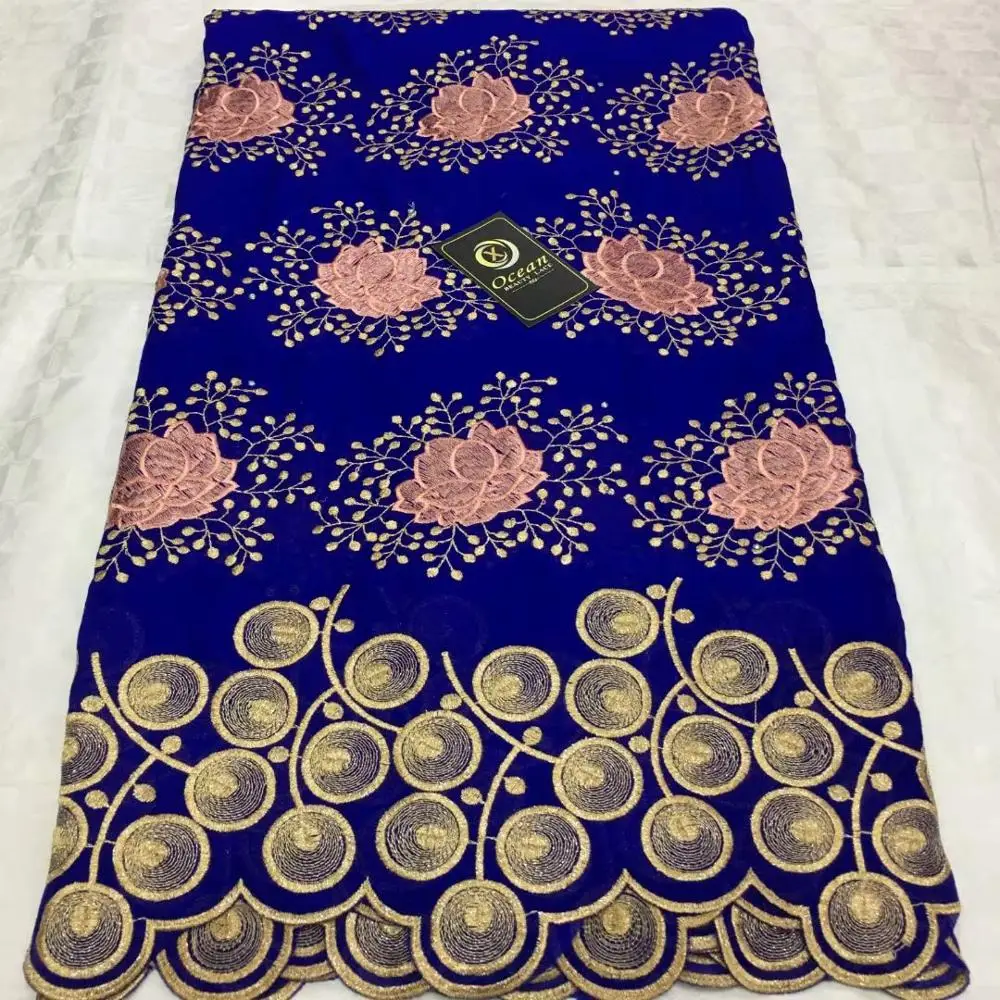 

Swiss Voile Lace In Switzerland High quality swiss voile lace 5yards cotton Materials African Dresses F1QZMAY305