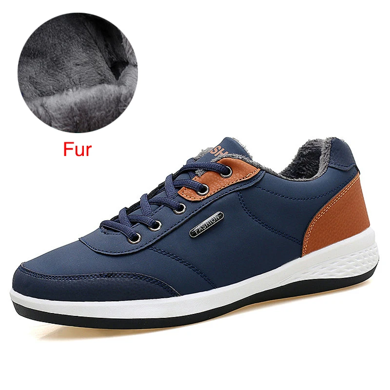 02 Blue Fur ZIMNIE/Новое поступление; брендовая дизайнерская спортивная обувь; Легкие дышащие кроссовки; зимние теплые модные беговые кроссовки для мужчин - Цвет: 02 Blue Fur