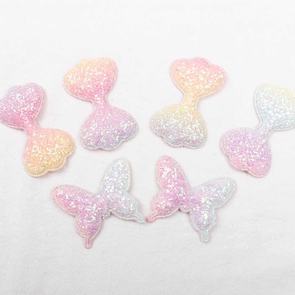 Нашивки для волос Xugar с радужным градиентом блестками 10 шт. | Дом и сад