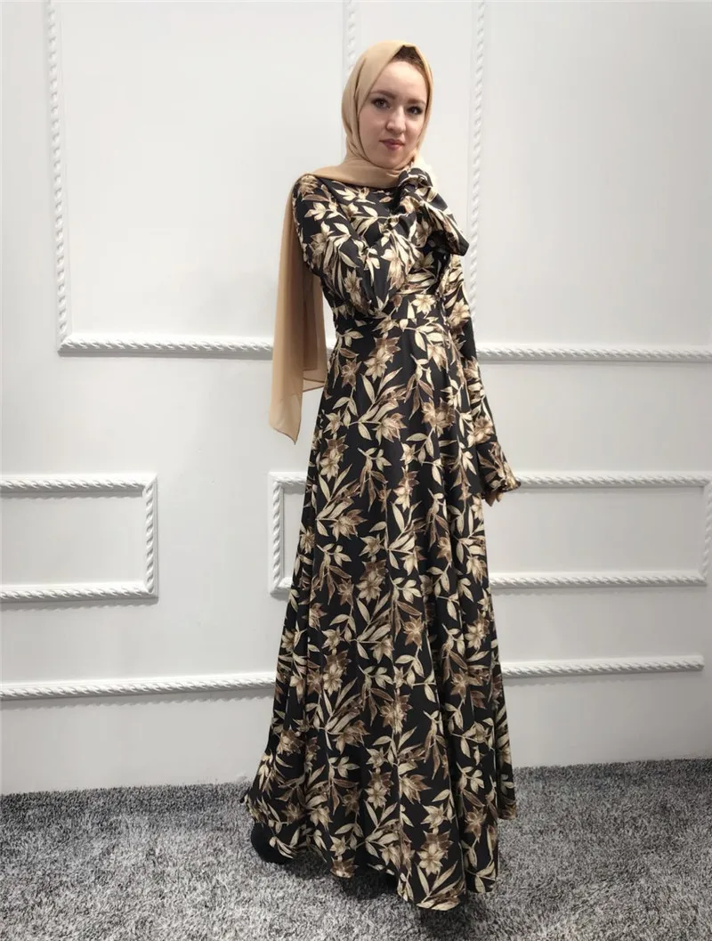 Abaya Muslim Kaftan Hitam Dicetak Terompet Lengan dengan Pergelangan Kaki Pinggang Tinggi Islam Turki Bokep,... Banyak Negara Di Seluruh Dunia Seperti Indonesia, Jepang, Korea, Asia,... Terbaru Gratis Indonesia untuk Wanita