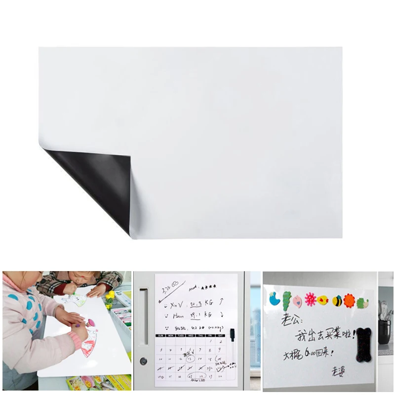 Стираемая доска для рисования сообщений мягкая наклейка на холодильник