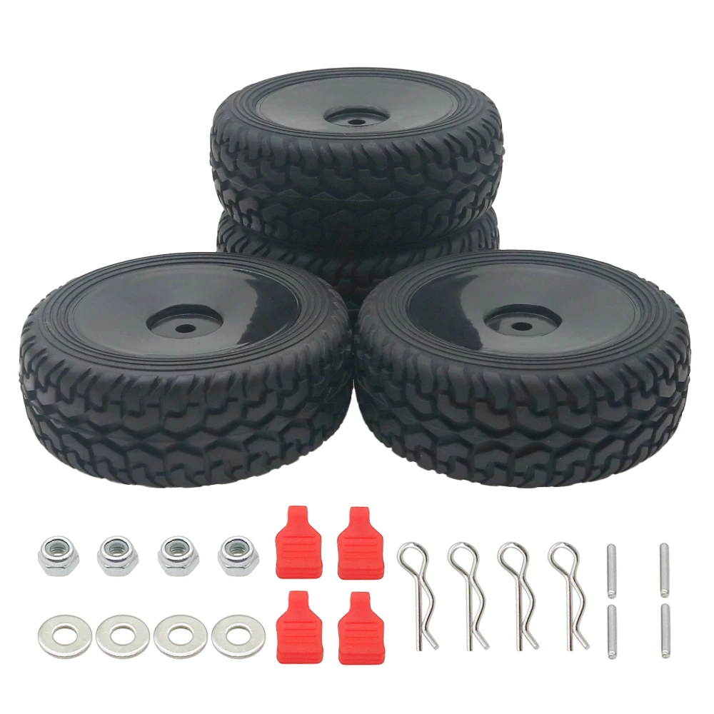 4 шт/лот резиновые RC Wltoys 144001 багги колеса и шины 12 мм шестигранное крепление