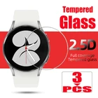 Защитная пленка из закаленного стекла для Samsung Galaxy Watch 4 44 мм 40 ммGalaxy Watch 4 Classic 46 мм 42 мм, 3 шт., защитная пленка для экрана часов