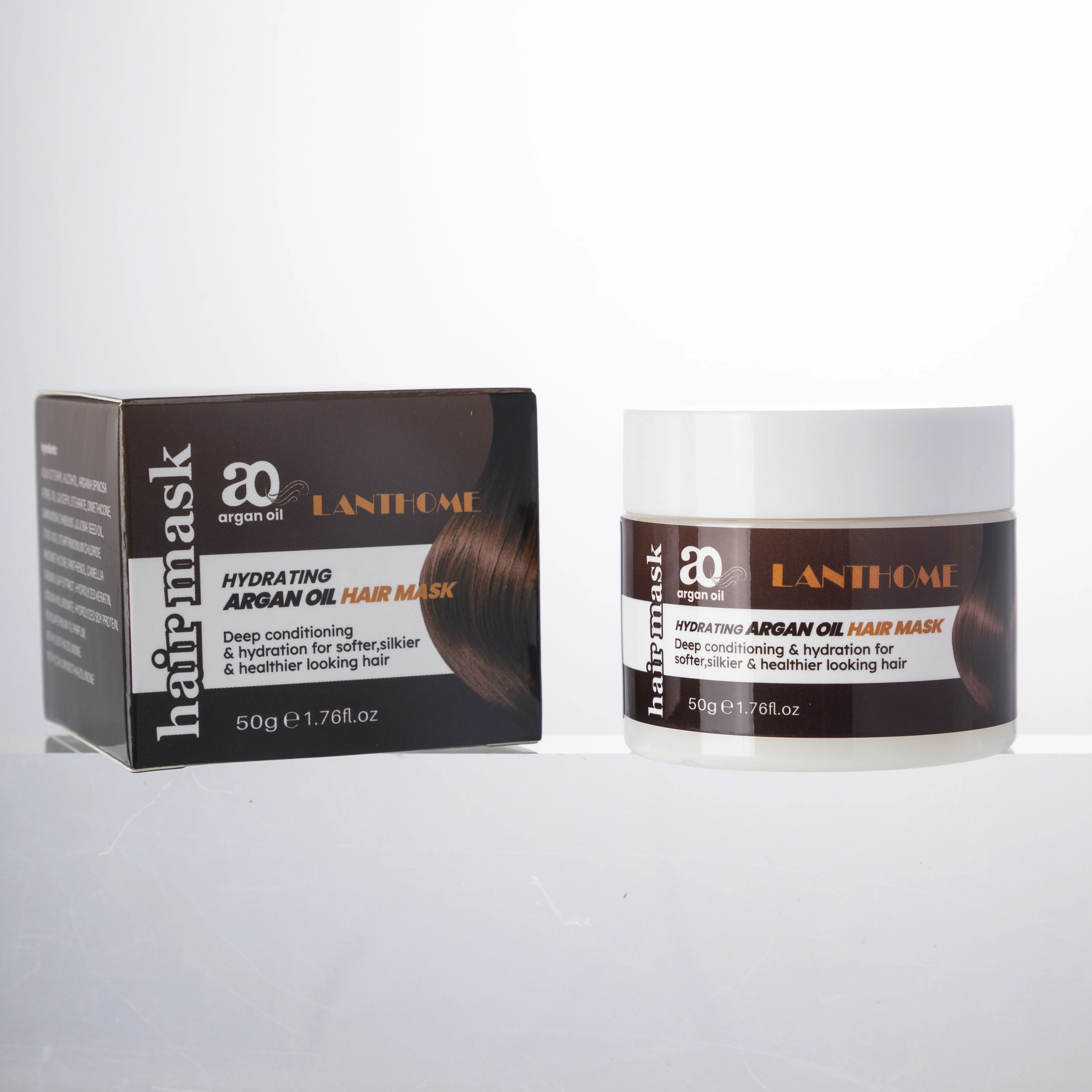 Увлажняющая маска для волос Firstsun с аргановым маслом восстанавливает