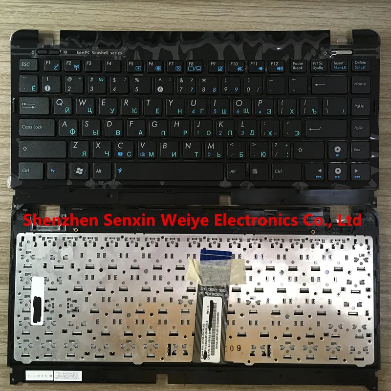 Бесплатная доставка 1 шт. 100% новая и оригинальная Русская клавиатура для ASUS Eee PC