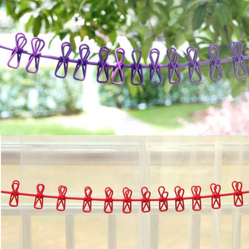 185 см эластичная бельевая верёвка Портативный многофункциональная Прачечная