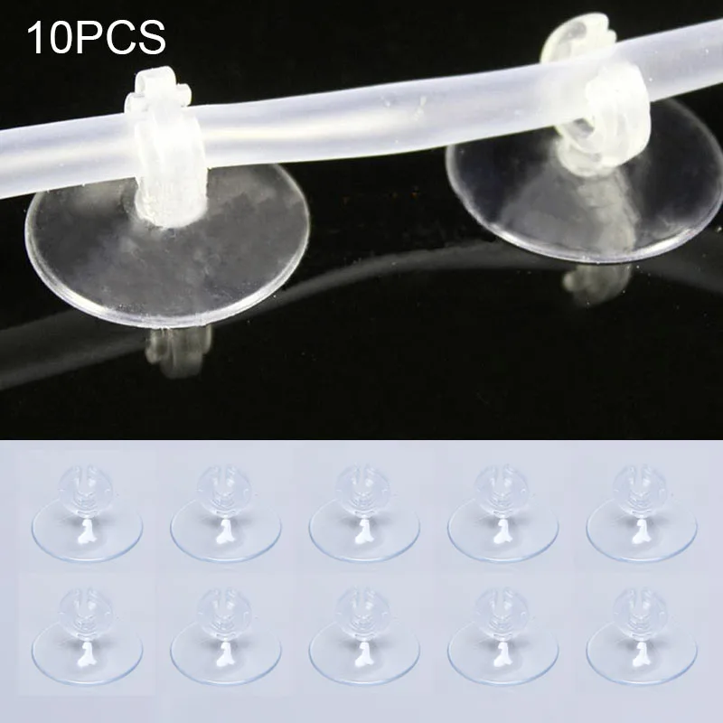 10 шт./лот аквариум присоска Воздушная трубка держатель присоски для аквариума
