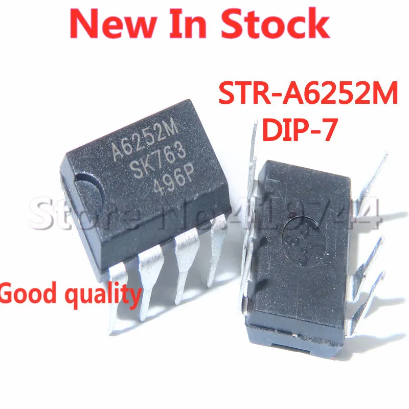 

5PCS/LOT STR-A6252M A6252M STR-A6252 A6252 DIP-7 LCD power management chip In Stock New Original