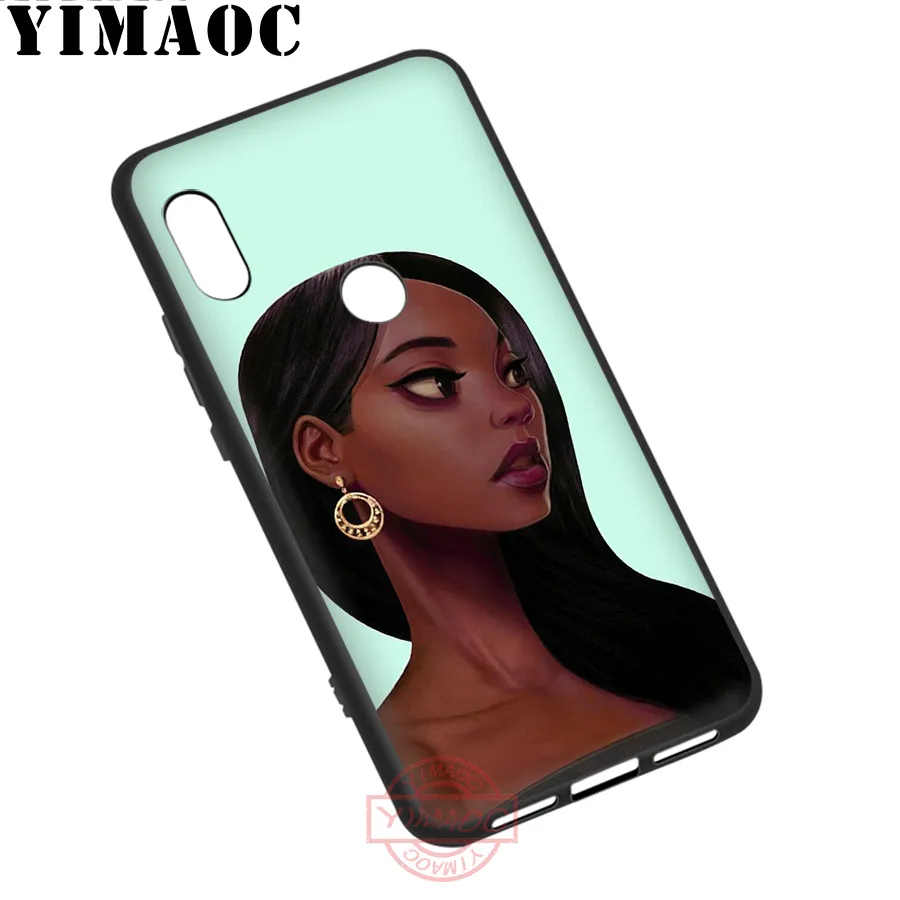 YIMAOC 2bunz Melanin Poppin Princess Soft Case for Xiaomi Mi 10 9 8 SE 6 A1 A2 A3 Lite F1 9T Pro CC9E Max 3 | Мобильные телефоны и