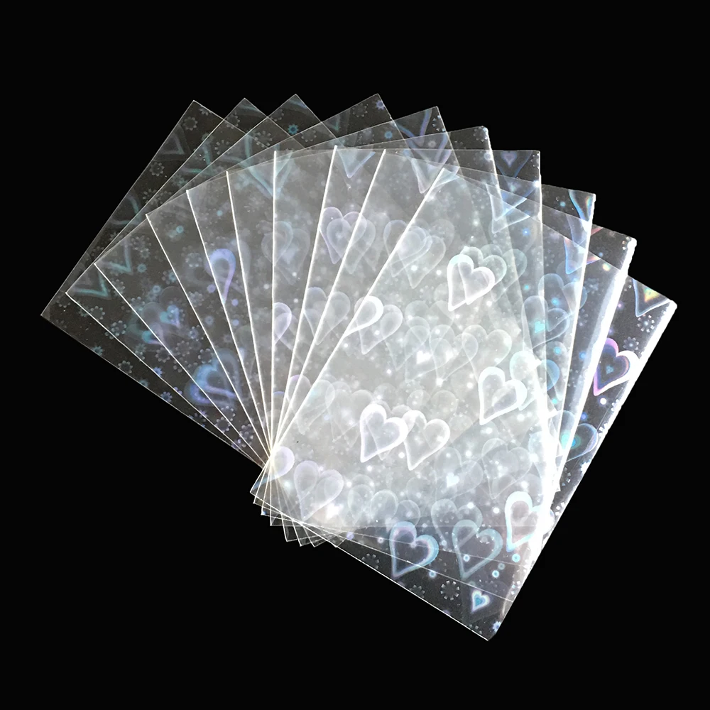 100 шт. Защитные Голографические рукава для карт | Спорт и развлечения