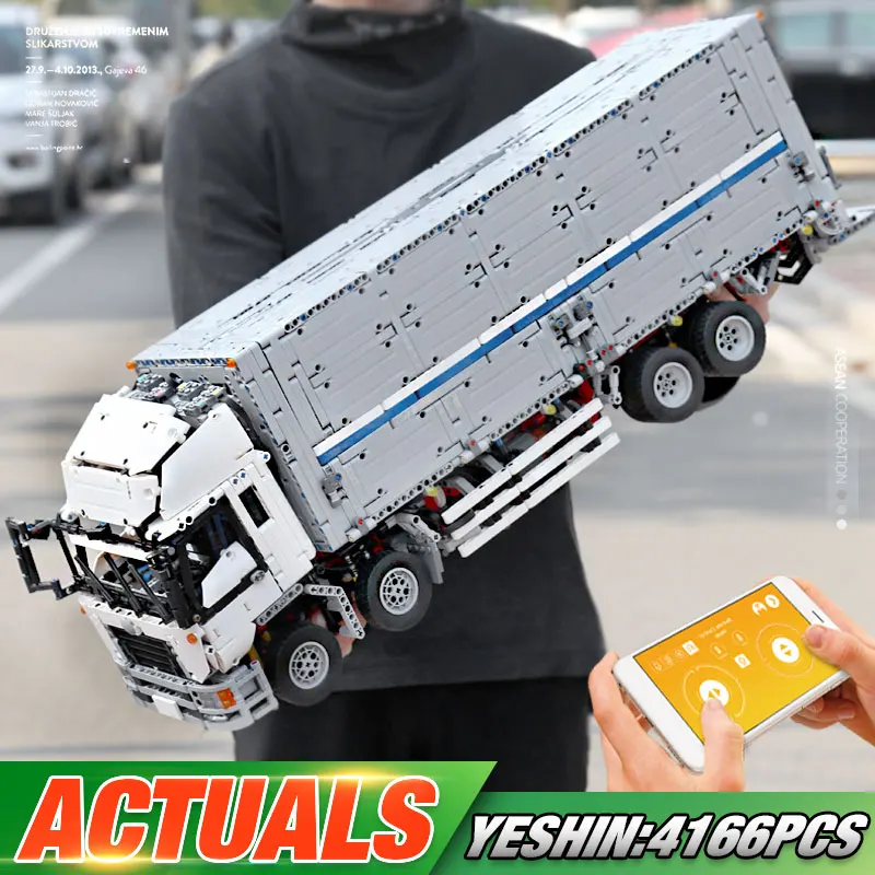 MOULD KING 13139 APP радиоуправляемый высокотехнологичный автомобиль фотокрыло кузов