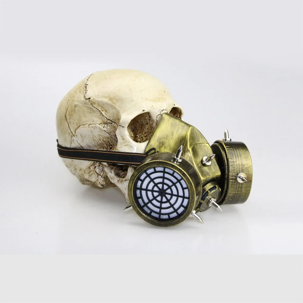 Маска с заклепками в готическом стиле для мужчин и женщин |