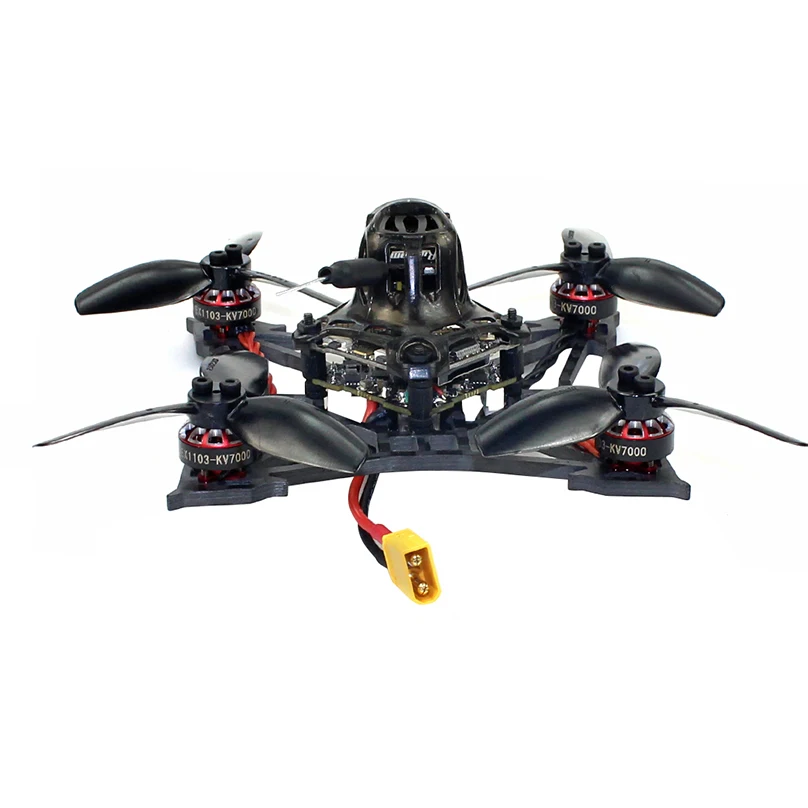 Happymodel Larva X 2-3S 2,5 дюймов бесщеточный FPV гоночный Дрон 100 мм Crazybee F4 PRO V3.0 AIO система управления полётом камеры 25 мВт~ 200 мВт VTX