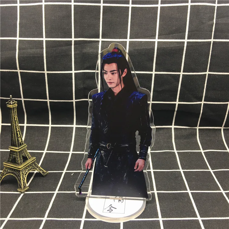 Grandmaster of Demonic Cultivation брелок untamed Lan Wangji Wei Wuxian акриловое кольцо для ключей mo dao zu shi брелок llaveros