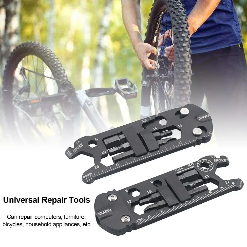 EDC многофункциональные инструменты для ремонта велосипедов на открытом воздухе