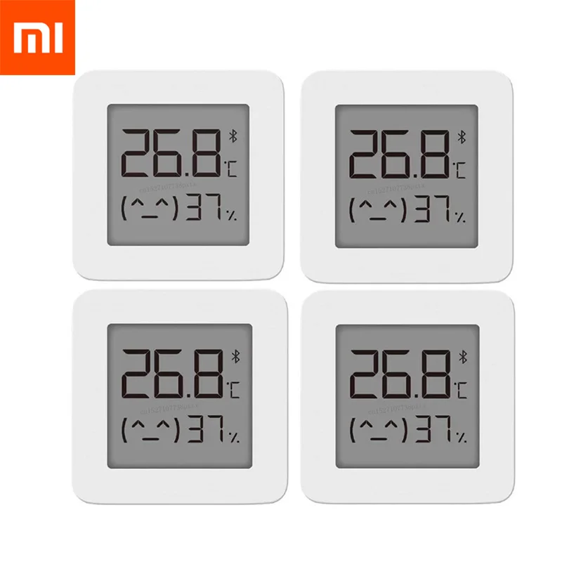 Цифровой Bluetooth-термометр XIAOMI Mijia 2 беспроводной умный измеритель влажности и