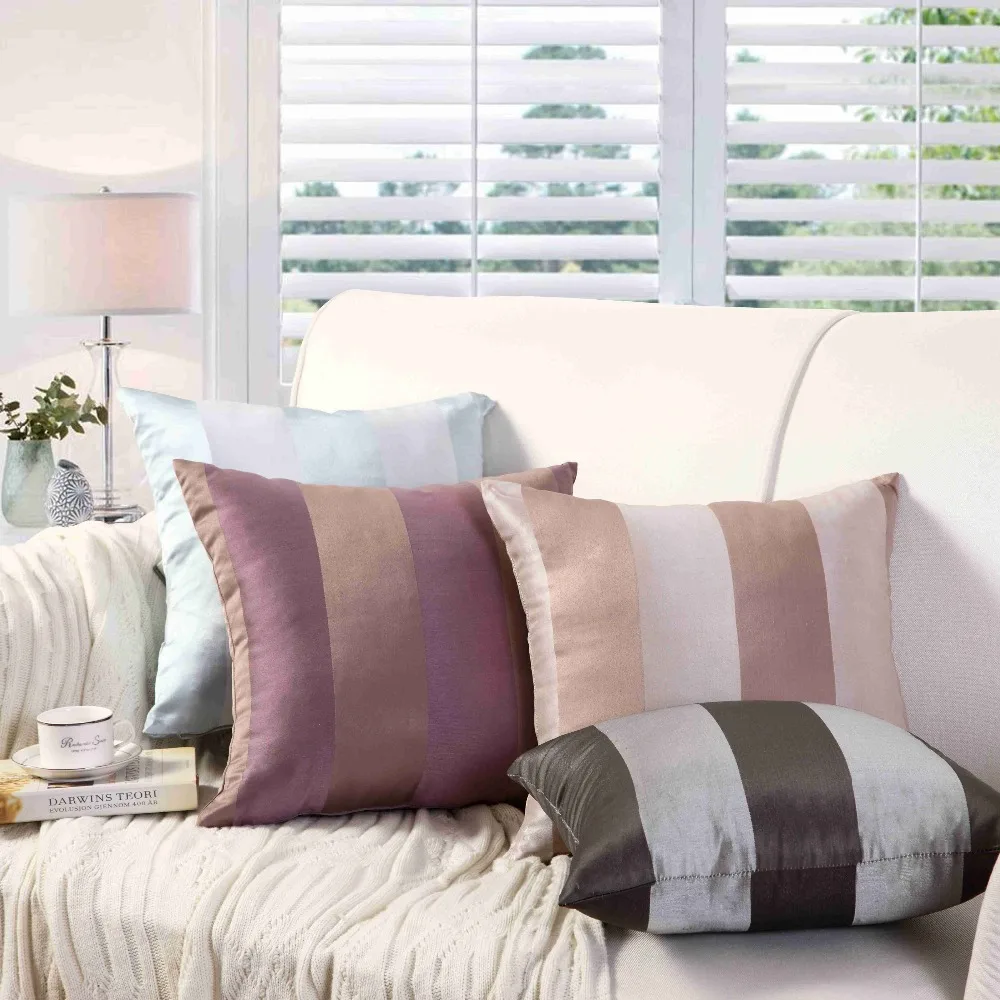 

GYK095 новая популярная Скандинавская простая печать полосы Геометрическая полосатая подушка (без наполнения) диванная подушка для автомобил...