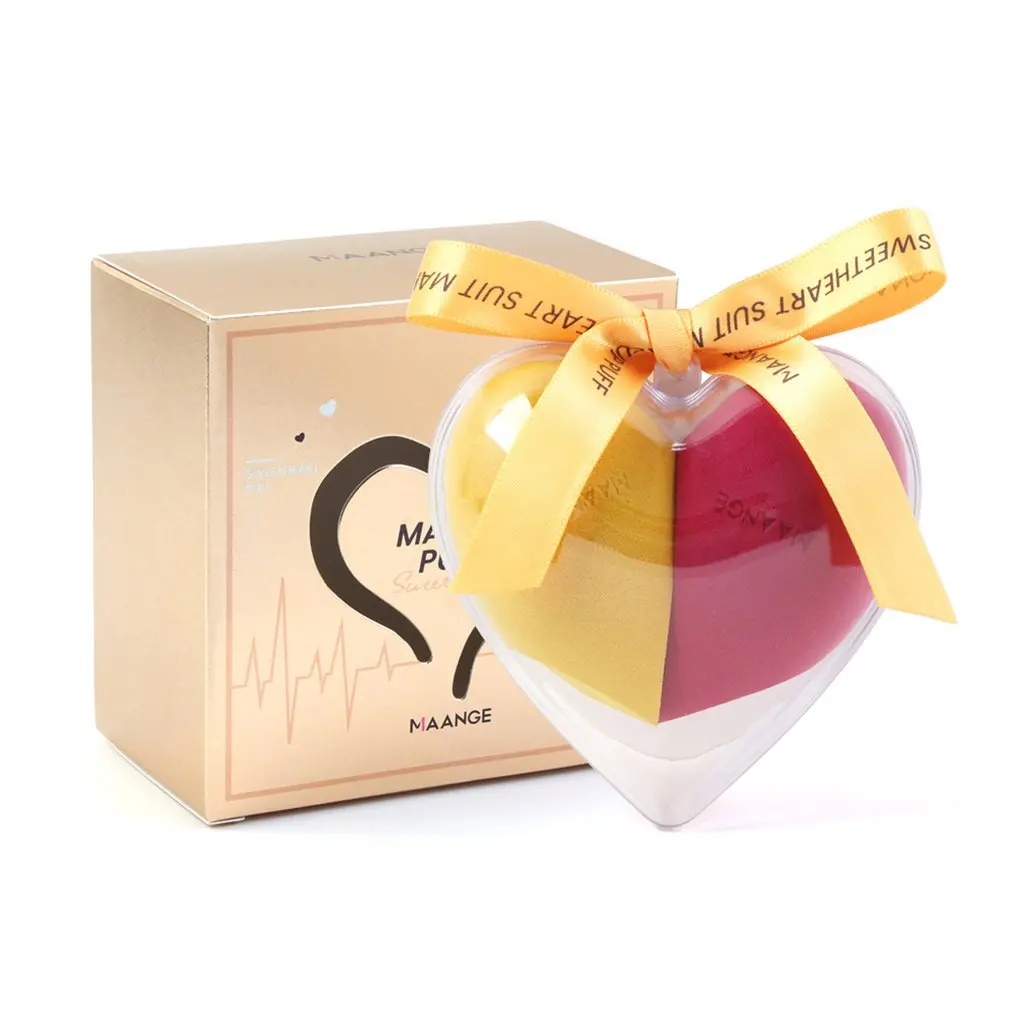 Makeup Sponge Set Beauty Blending Sponge Multi-colored Egg Sponges Dry Wet Use Sponge Blender Makeup Set