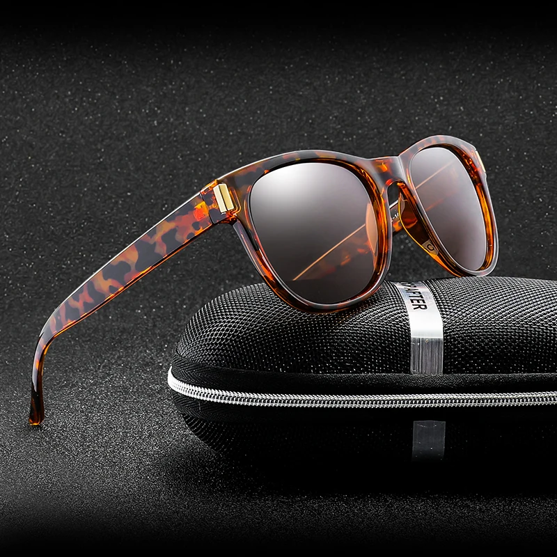 

Polarized Sunglasses Women Leopard Polaroid Men UV400 High Quality Sun Glass Man Fashion Goggles Vintage Gafas De Sol Hombre