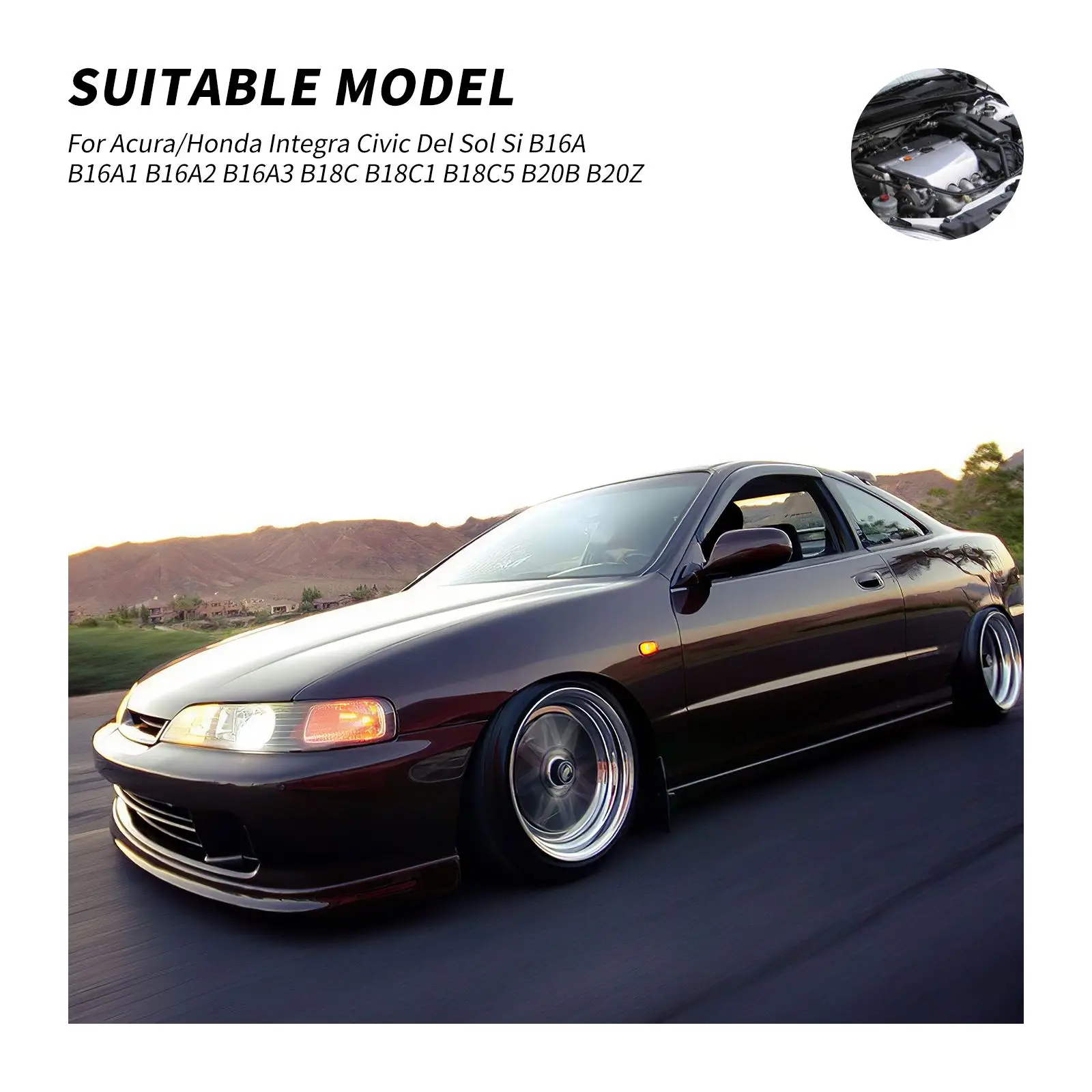 Регулятор давления топлива VEVOR комплект топливных рельсов для Acura Integra / Honda Civic