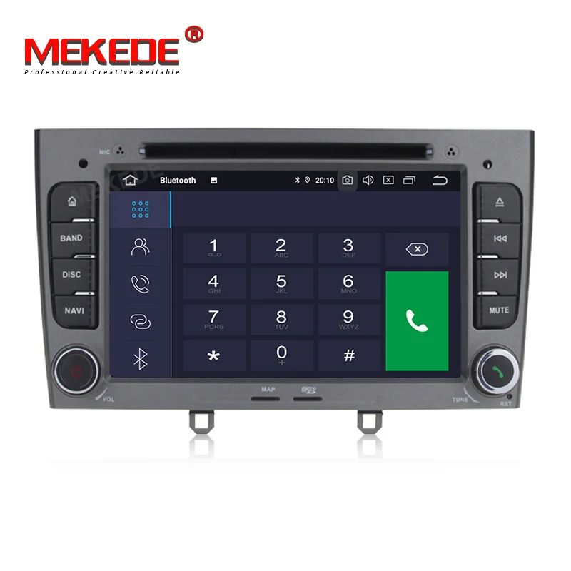 Android 9 0 8 Core 4 + 64G автомобильный DVD плеер GPS навигация для Peugeot 408 308 308SW аудио Радио