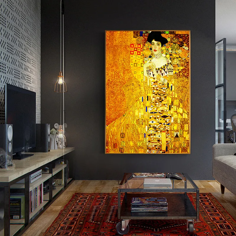 Художественный постер Gustav Klimt украшение для дома холст живопись Hd печать ретро