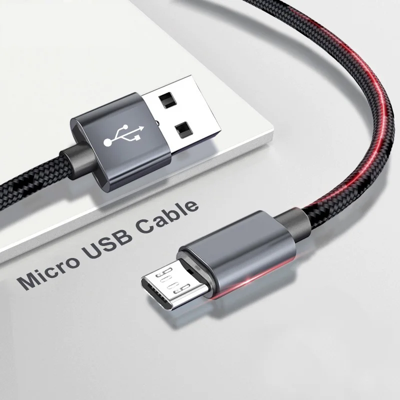 Micro USB кабель Olnylo для Samsung Huawei 3A быстрая зарядка через передачи данных xiaomi Redmi note 8