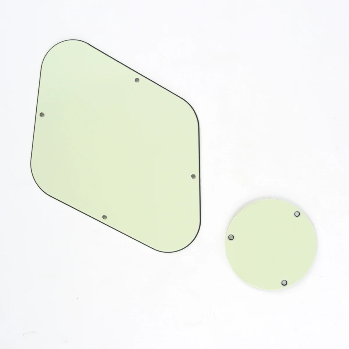 

Musiclily LP Backplate and Switch Cover Set for Gibson Les Paul Guitar, 3Ply Mint Green