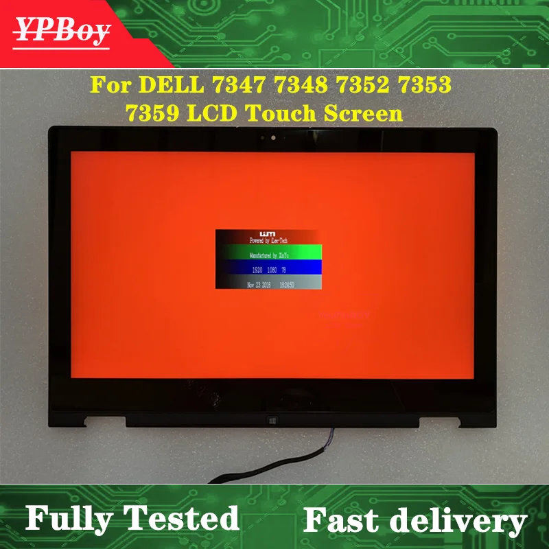 13 3 &quotдля Dell Inspiron 7347 7348 7359 P57G LCD кодирующий преобразователь сенсорного экрана в