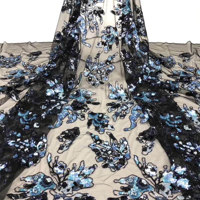 Новая африканская кружевная ткань высокого качества с вышивкой французское