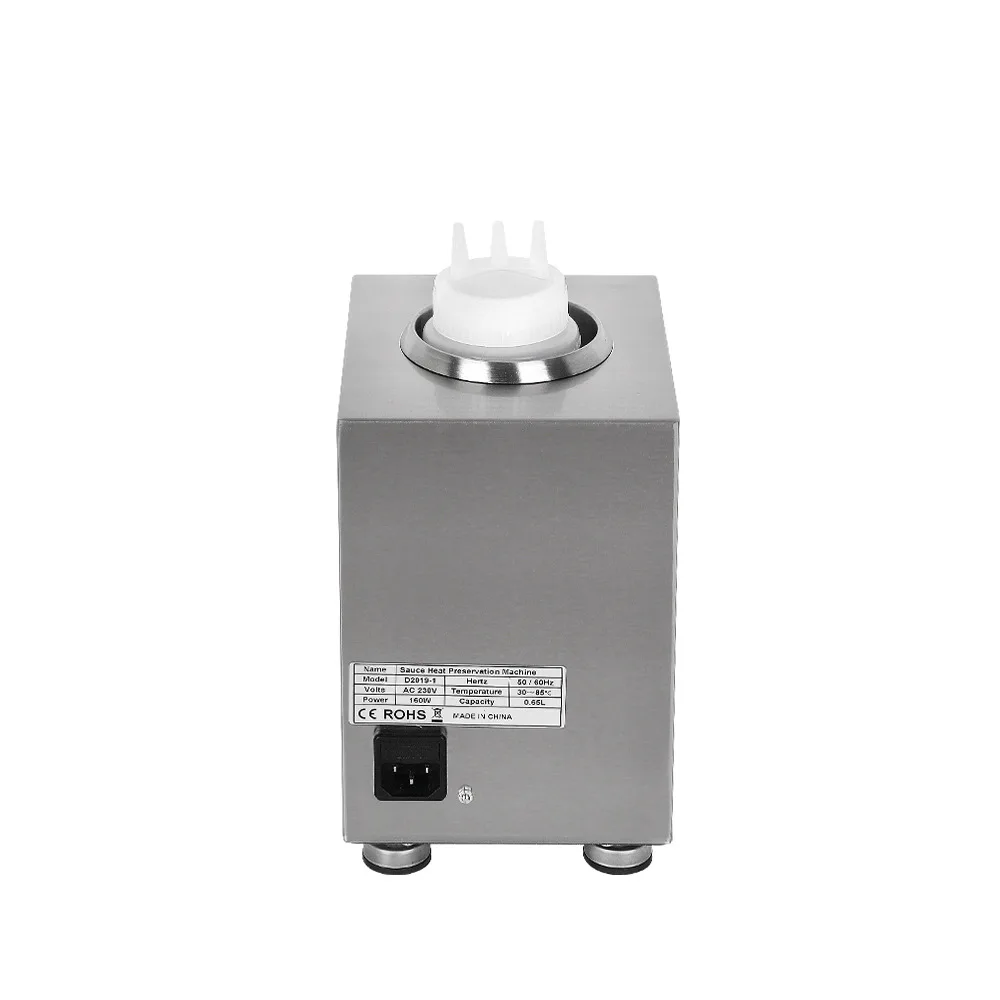 220 В коммерческий подогреватель шоколада соуса Электрический из нержавеющей