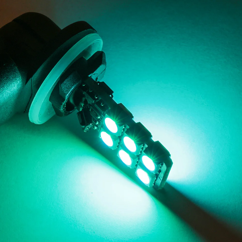 1 пара разноцветных 881 5050 RGB светодиодный 12SMD Автомобильные фары Противотуманные фары лампы с дистанционным управлением RGB лампы автомобильные аксессуары